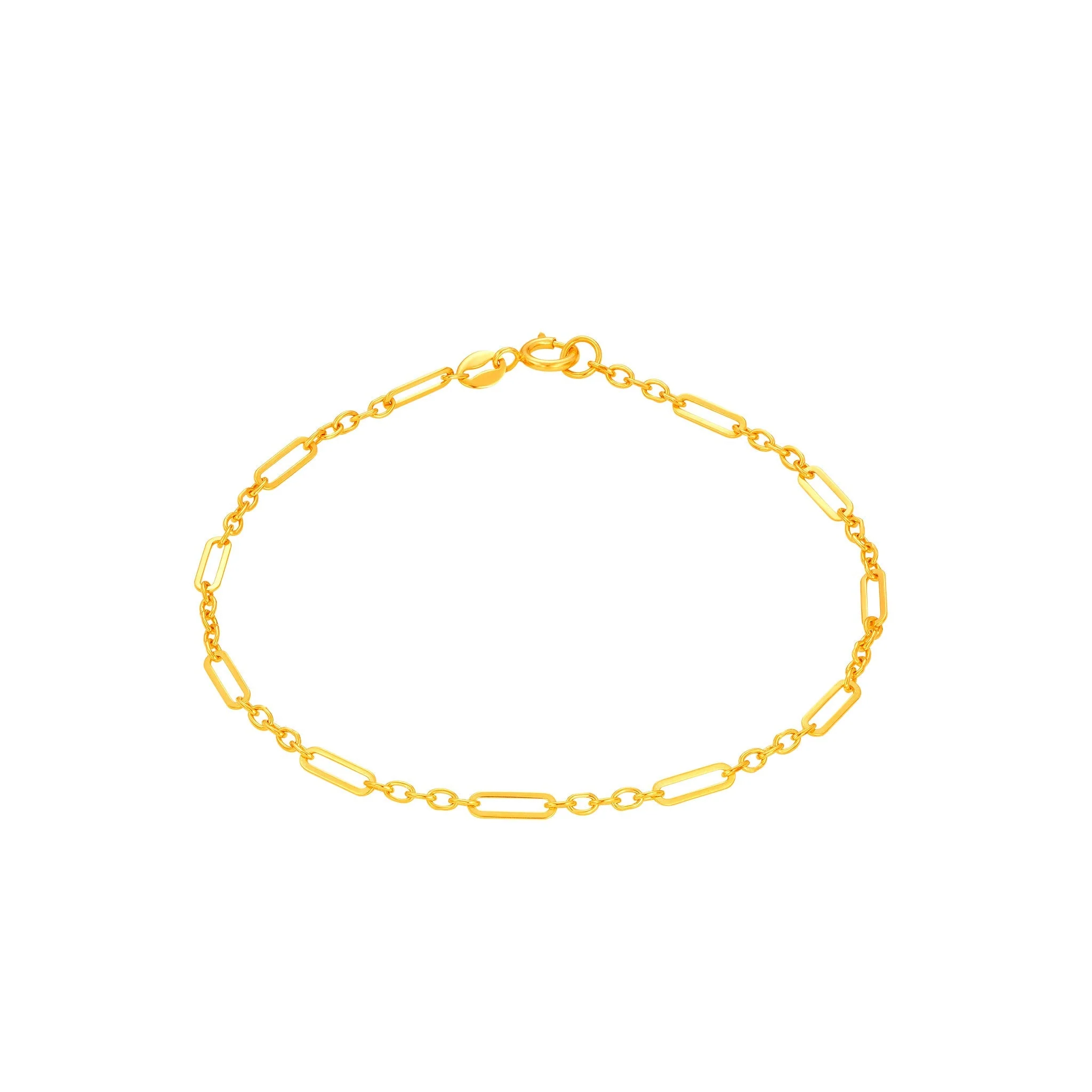 14K Gold Grace Link Bracelet