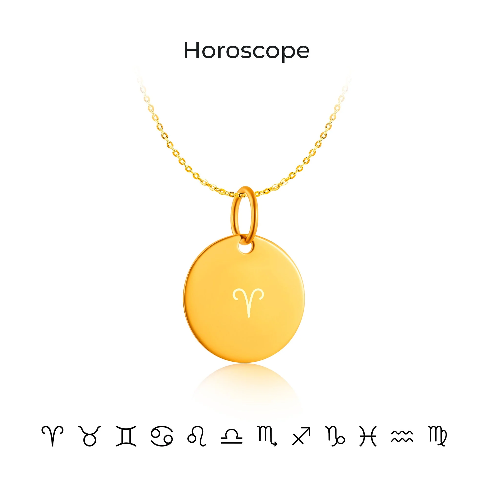 14K Gold Round Timeless Infinity Pendant - Image 4