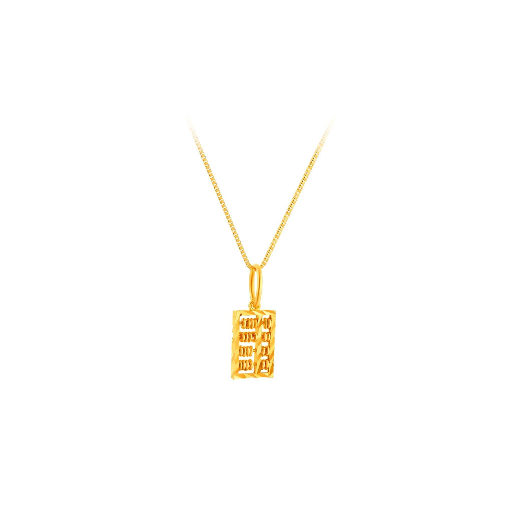 916 Gold Adorn Abacus Pendant - Image 2
