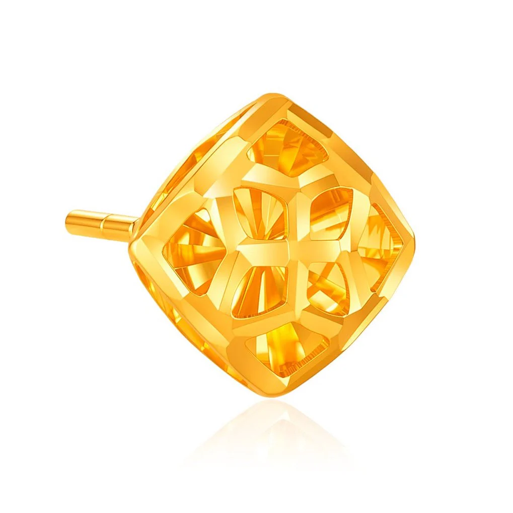 916 Gold Astrid Earrings - Image 2