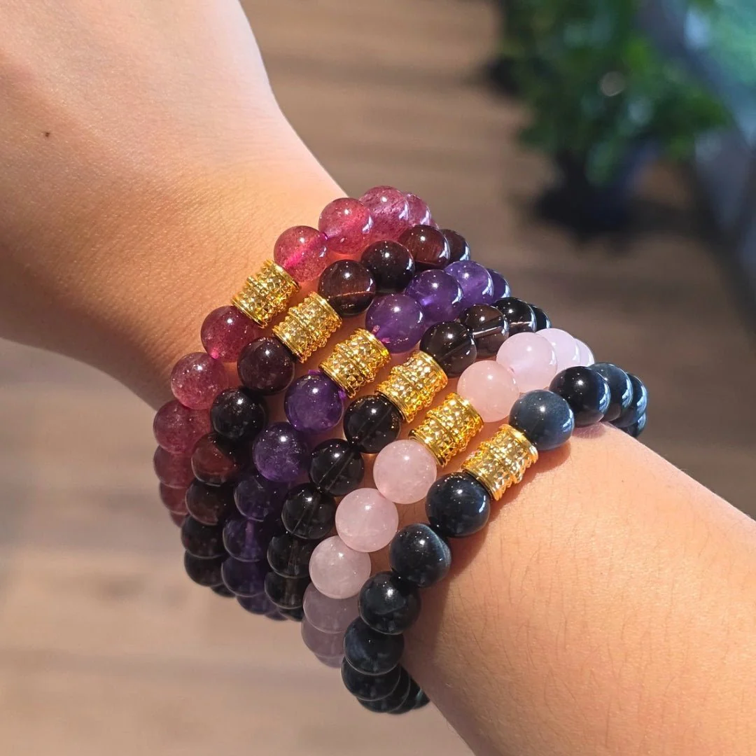 916 Gold 路路通 Fortune Barrel with Auspicious Beads Bracelet - Image 10