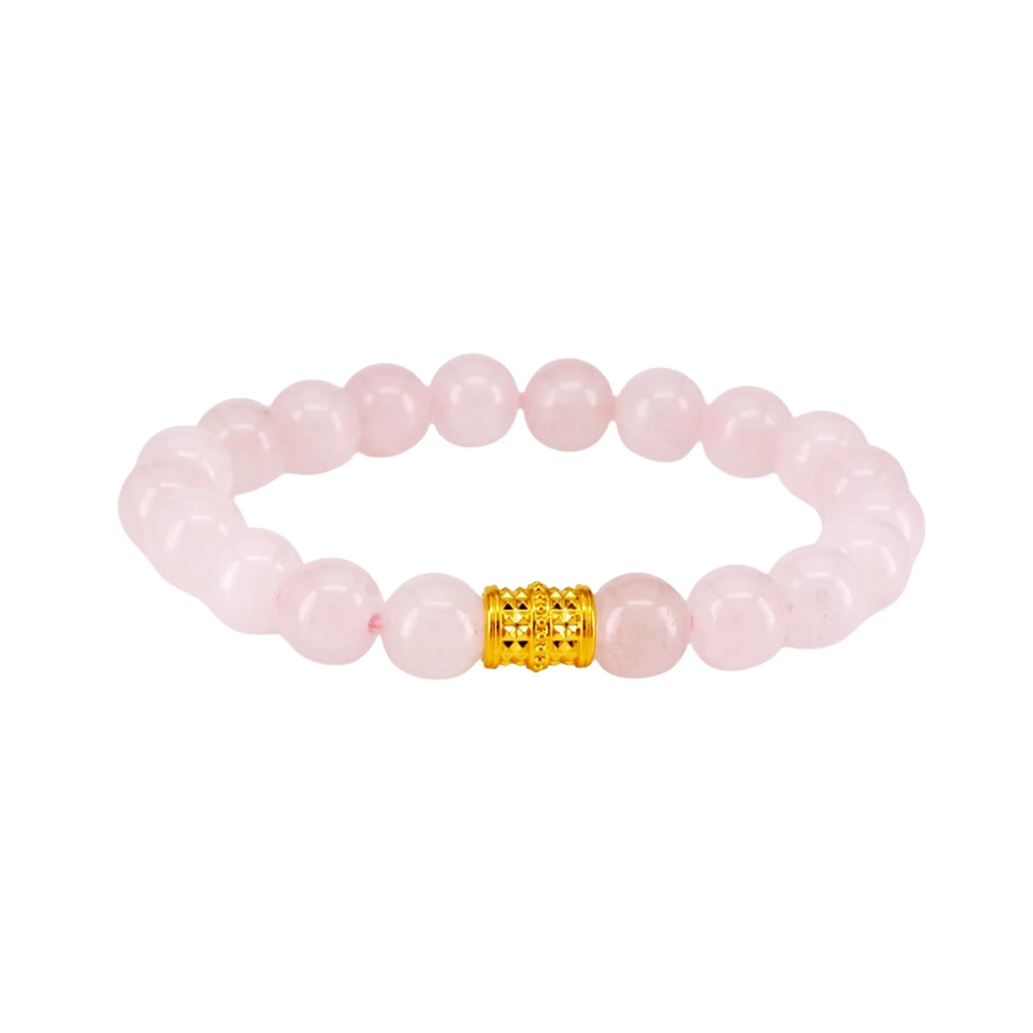 916 Gold 路路通 Fortune Barrel with Auspicious Beads Bracelet - Image 3
