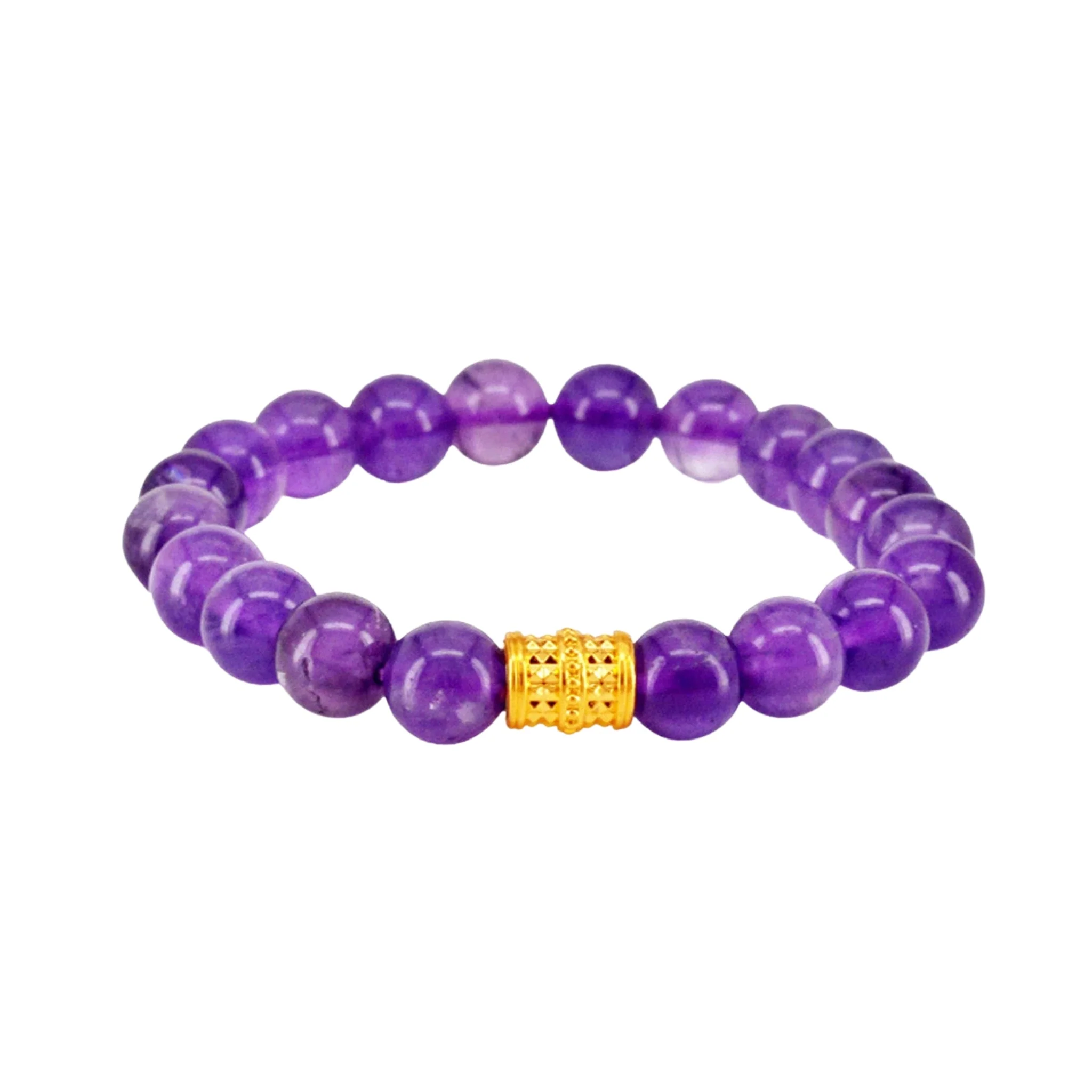 916 Gold 路路通 Fortune Barrel with Auspicious Beads Bracelet - Image 5