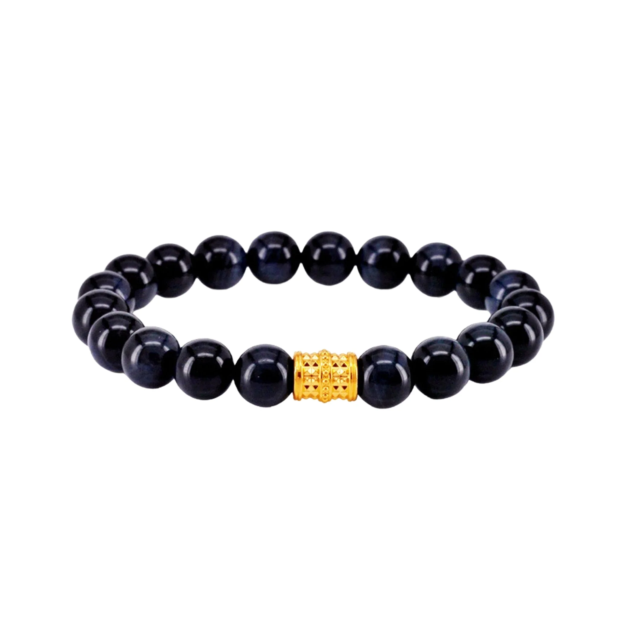 916 Gold 路路通 Fortune Barrel with Auspicious Beads Bracelet - Image 7