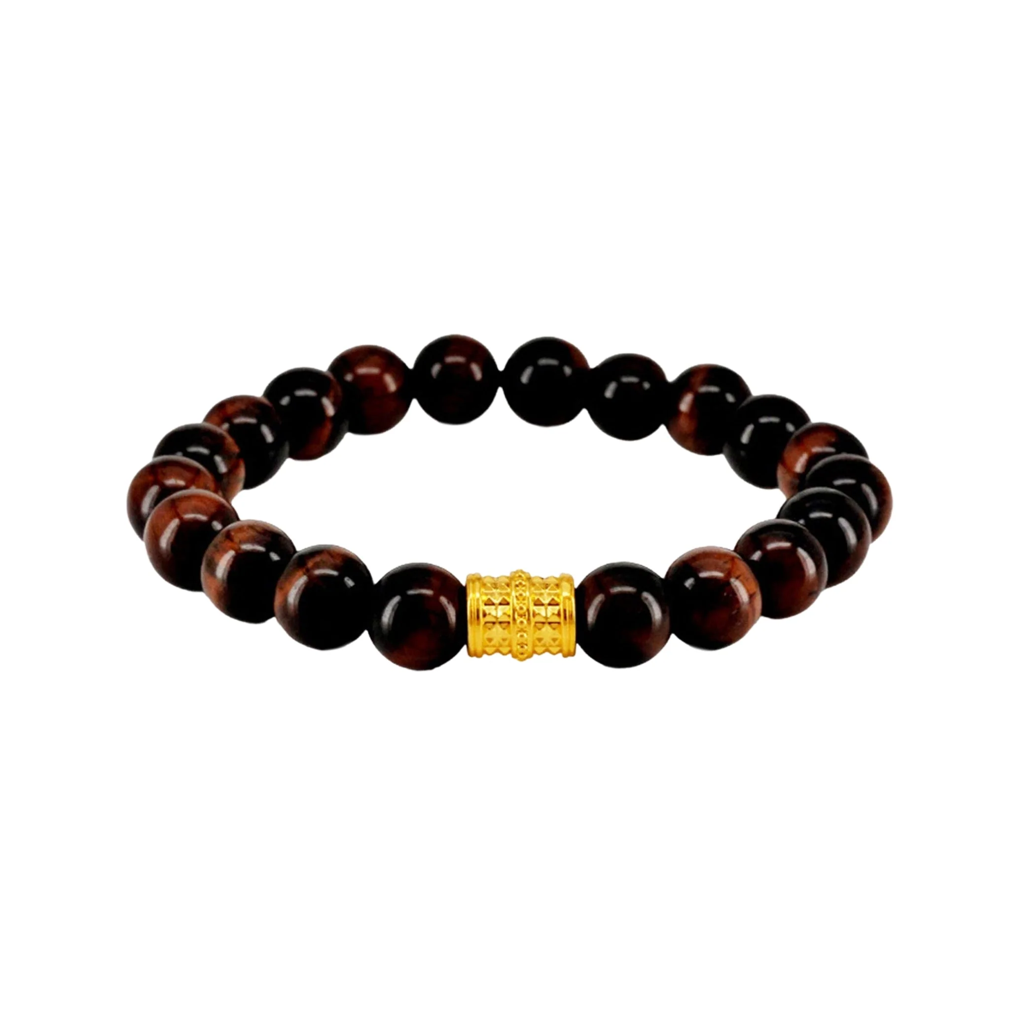 916 Gold 路路通 Fortune Barrel with Auspicious Beads Bracelet - Image 8