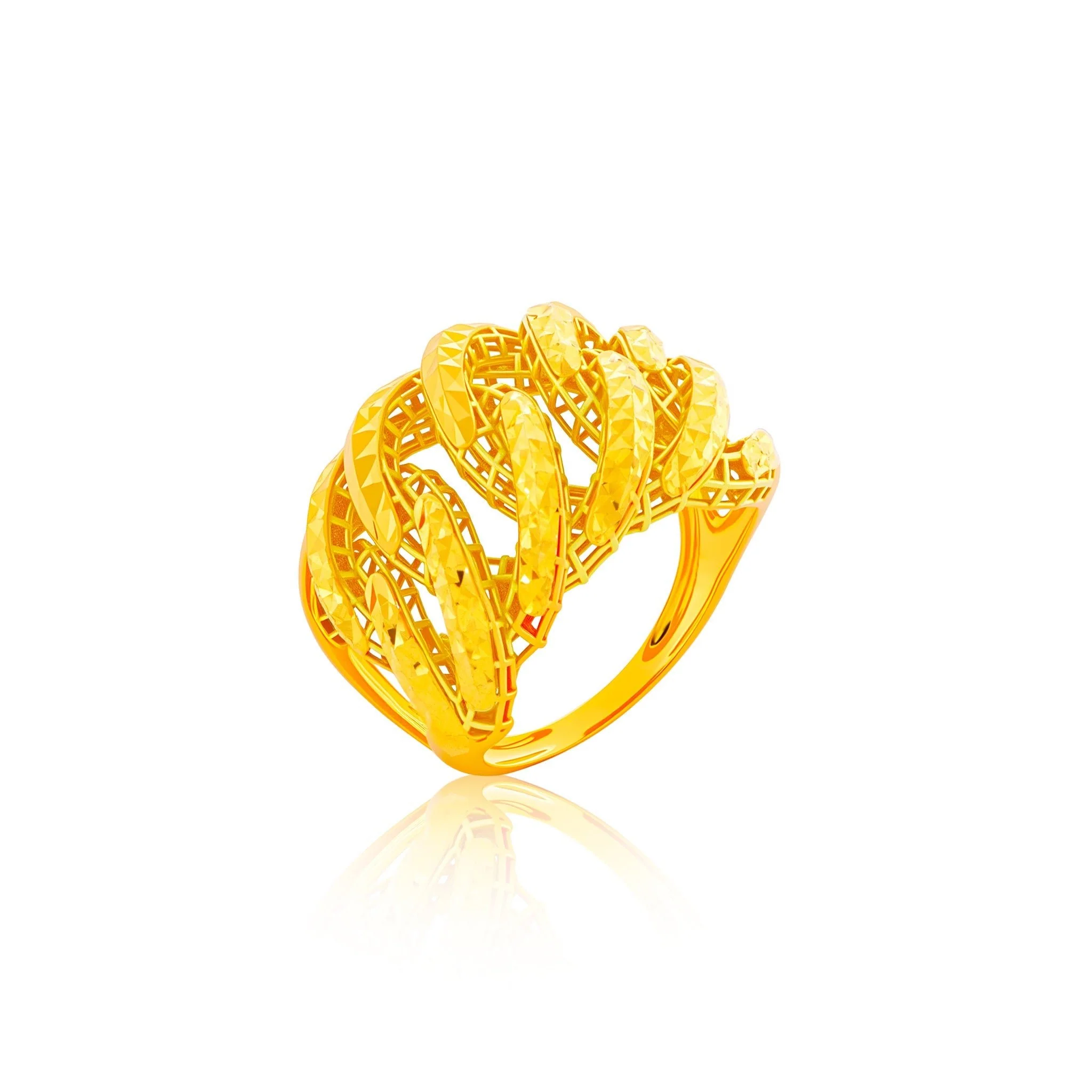 916 Gold Helix Ring - Image 2