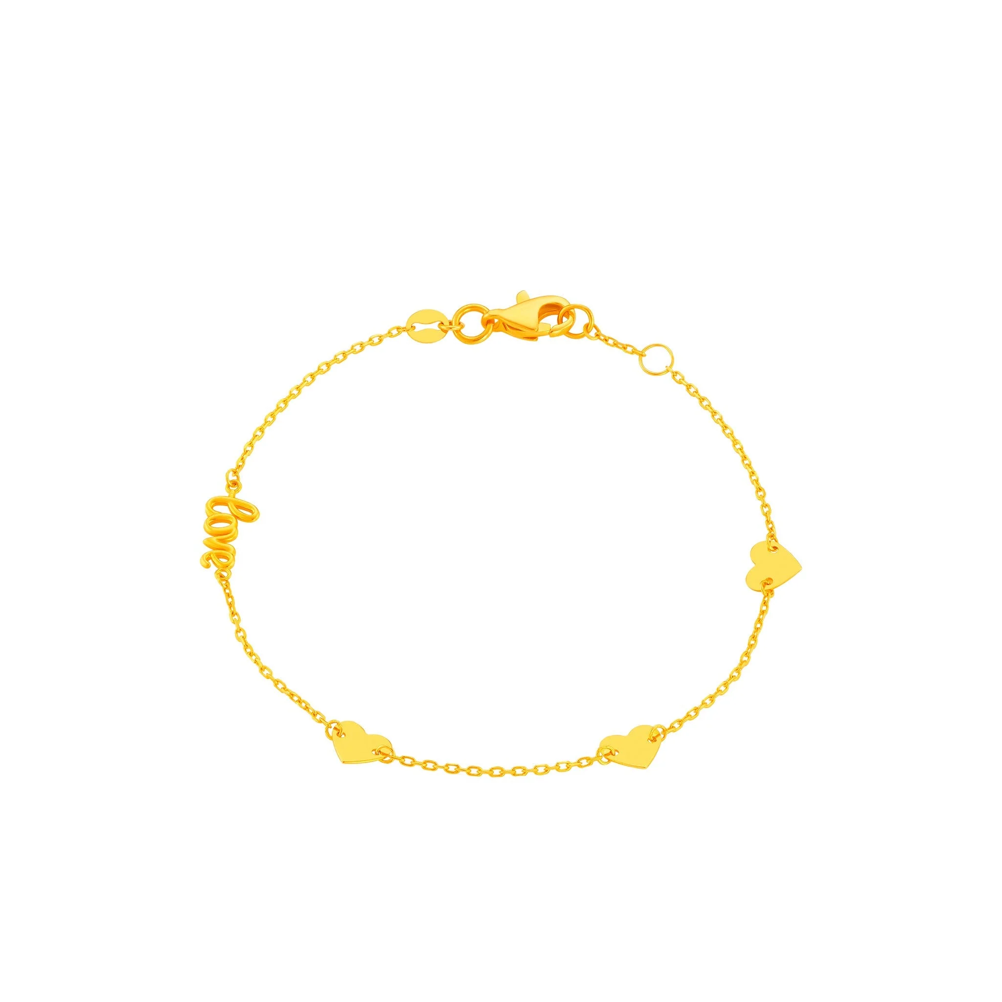 916 Gold Love Bracelet