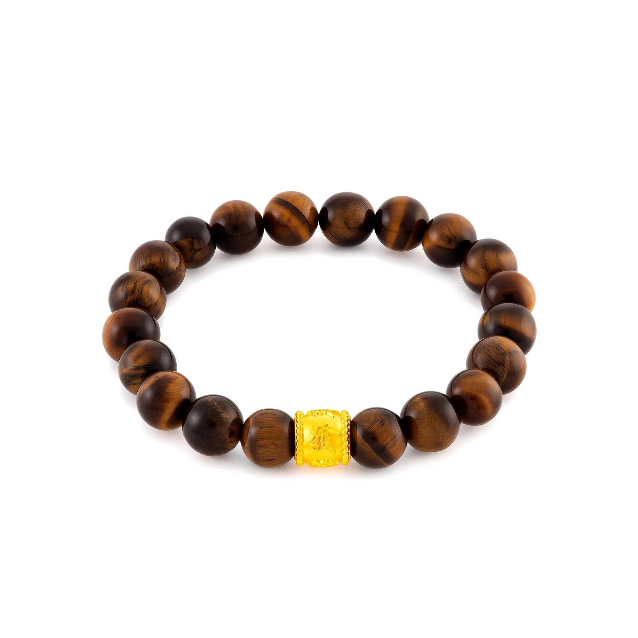 916 Gold Lucky Barrel Bracelet - Image 10