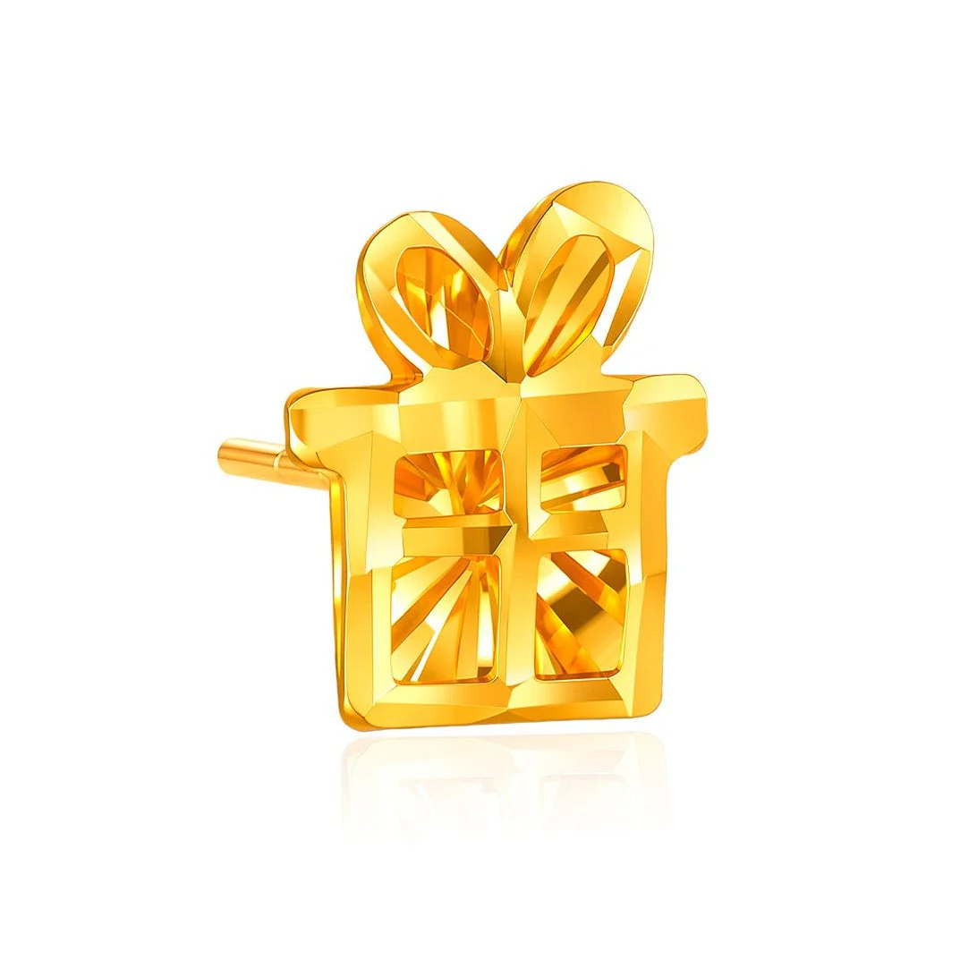 916 Gold Precious Gift Earrings - Image 2