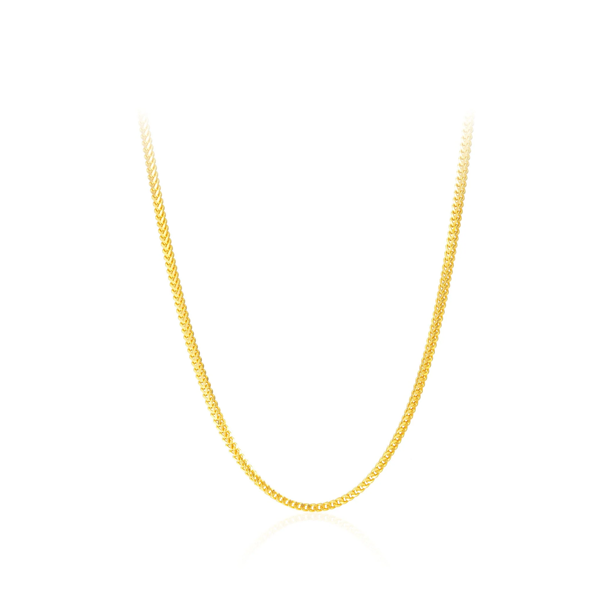 916 Gold Renzi 人字 Chain - Image 4