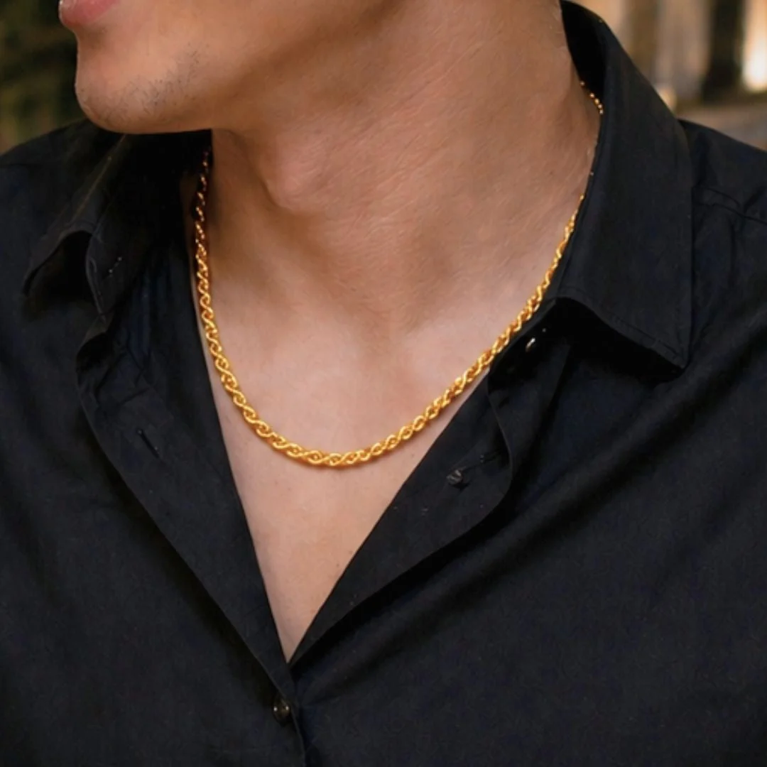 916 Gold Rope Chain (Solid) - Image 2
