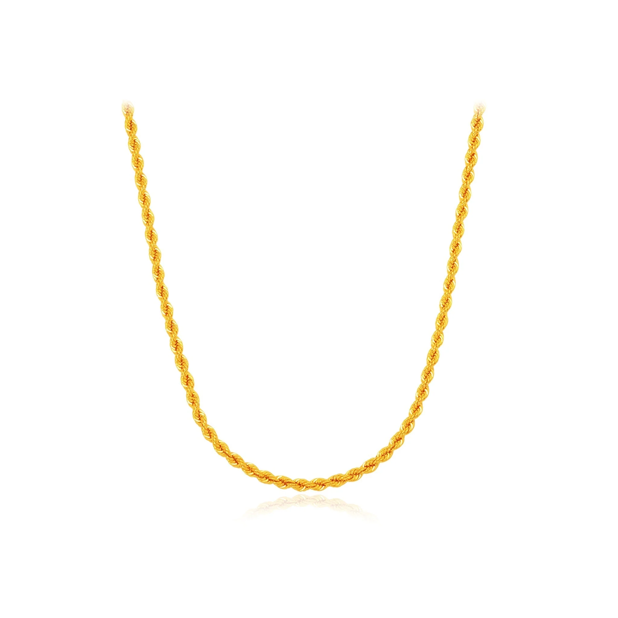 916 Gold Rope Chain (Solid) - Image 6
