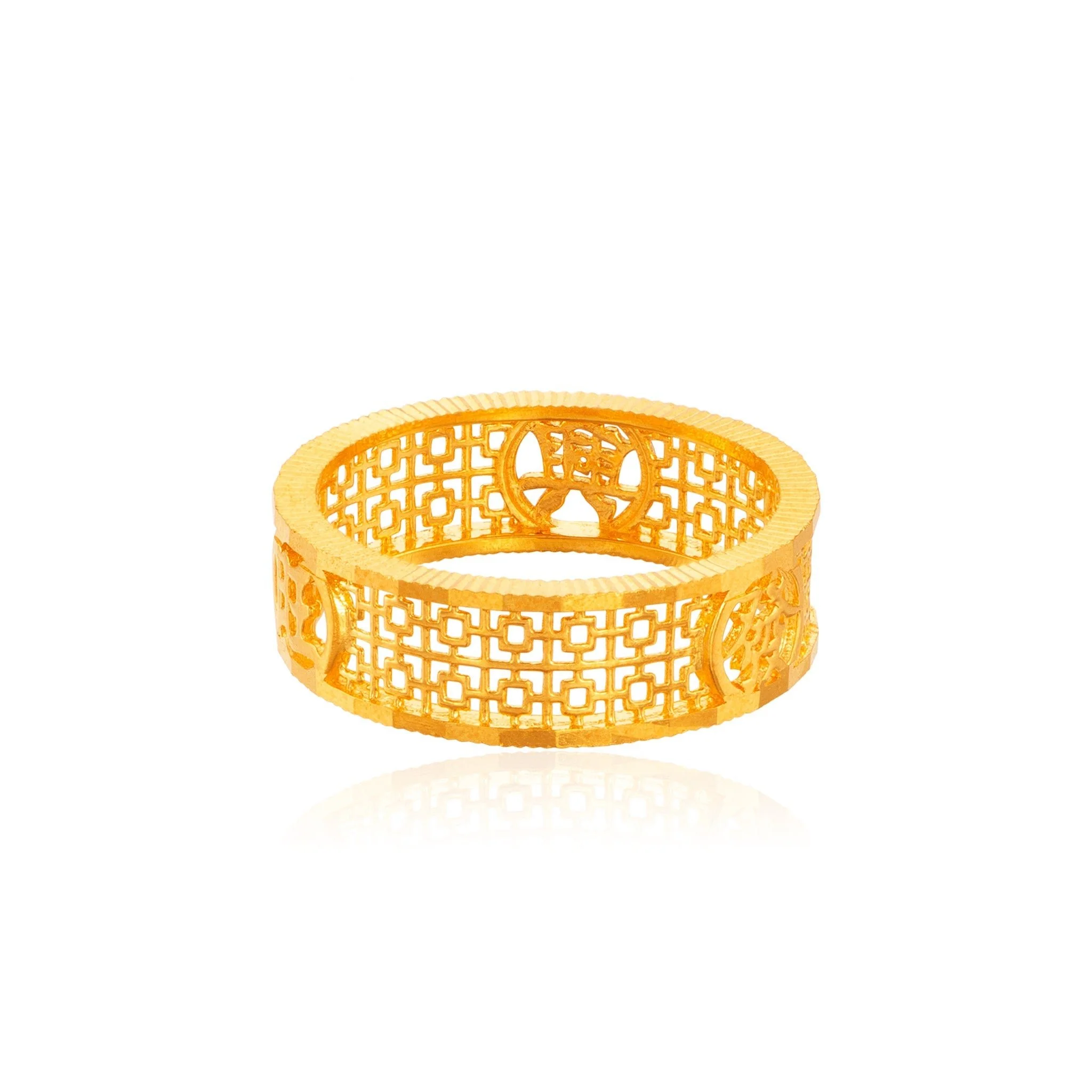 916 兴旺发 Golden Fortune Ring - Image 2