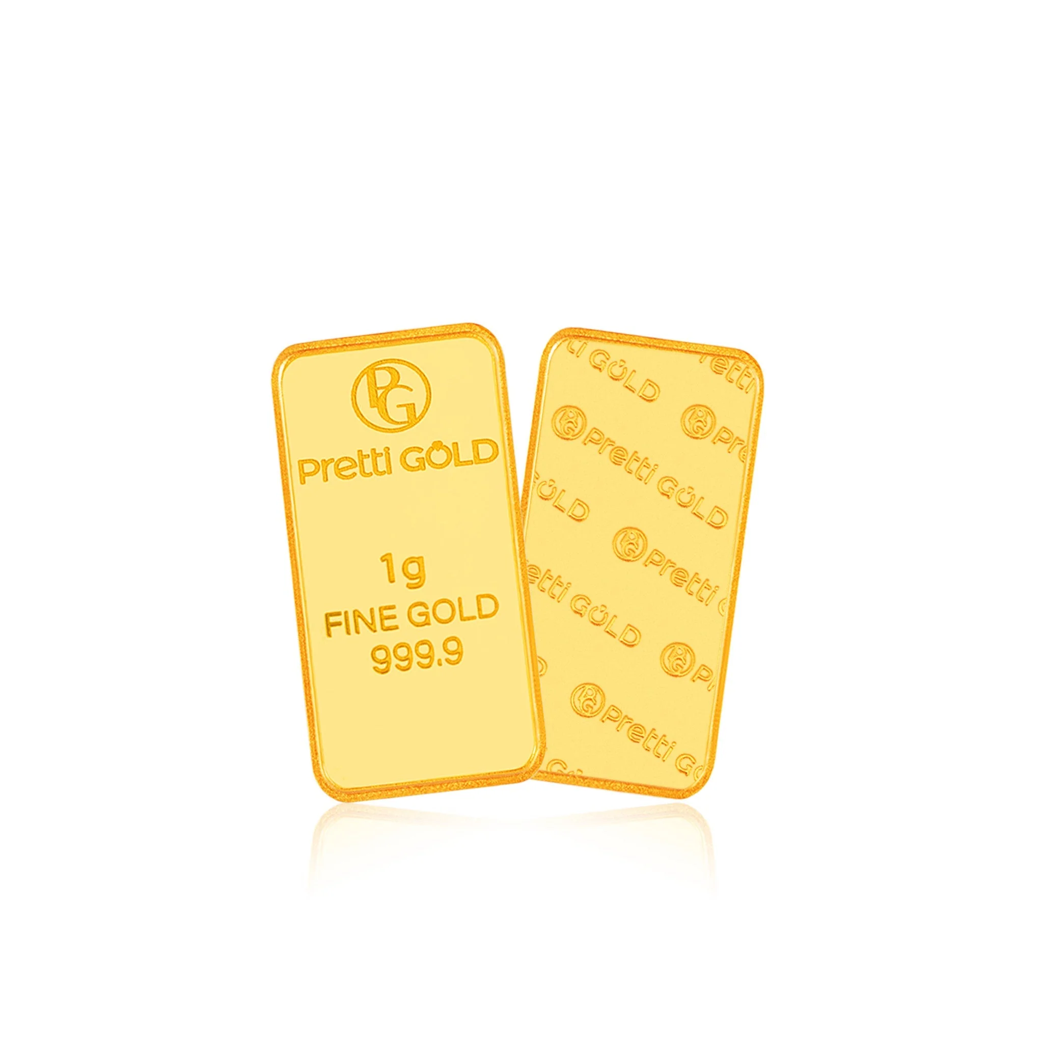 999.9 Pretti Gold Bar - Image 3