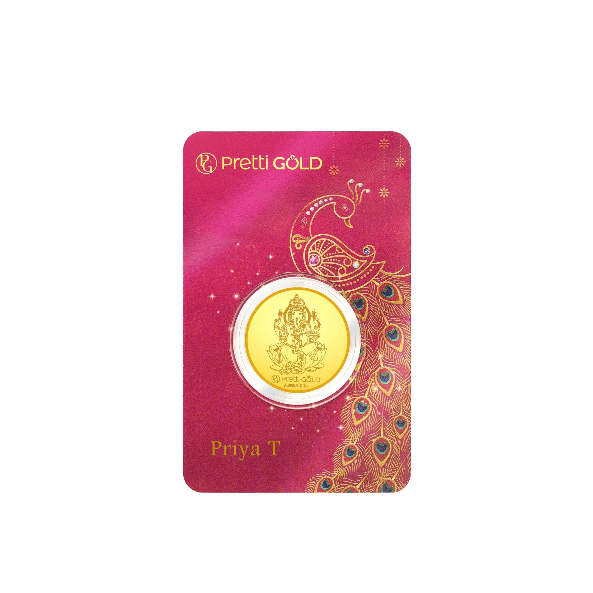 999 Deepavali / Diwali Gold Coin - Image 11