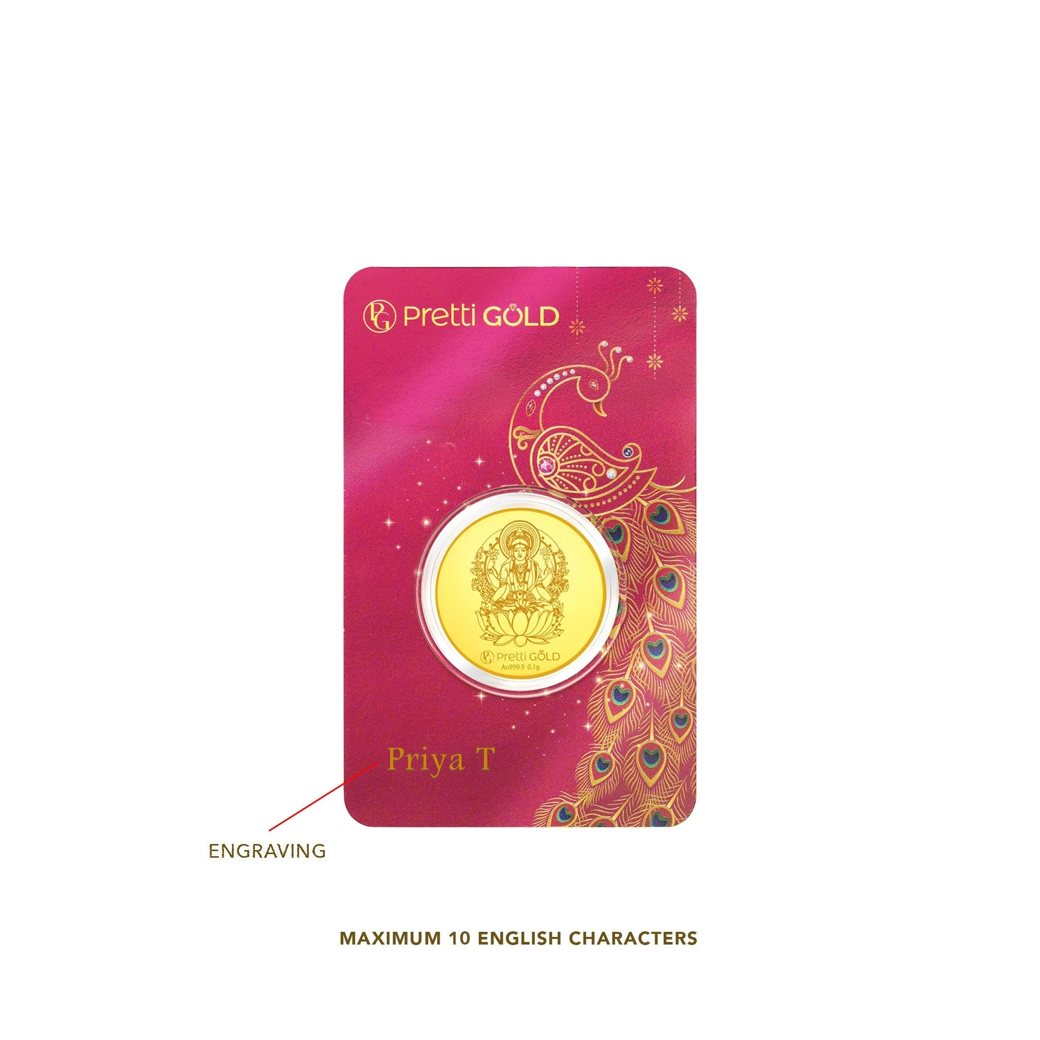 999 Deepavali / Diwali Gold Coin - Image 15