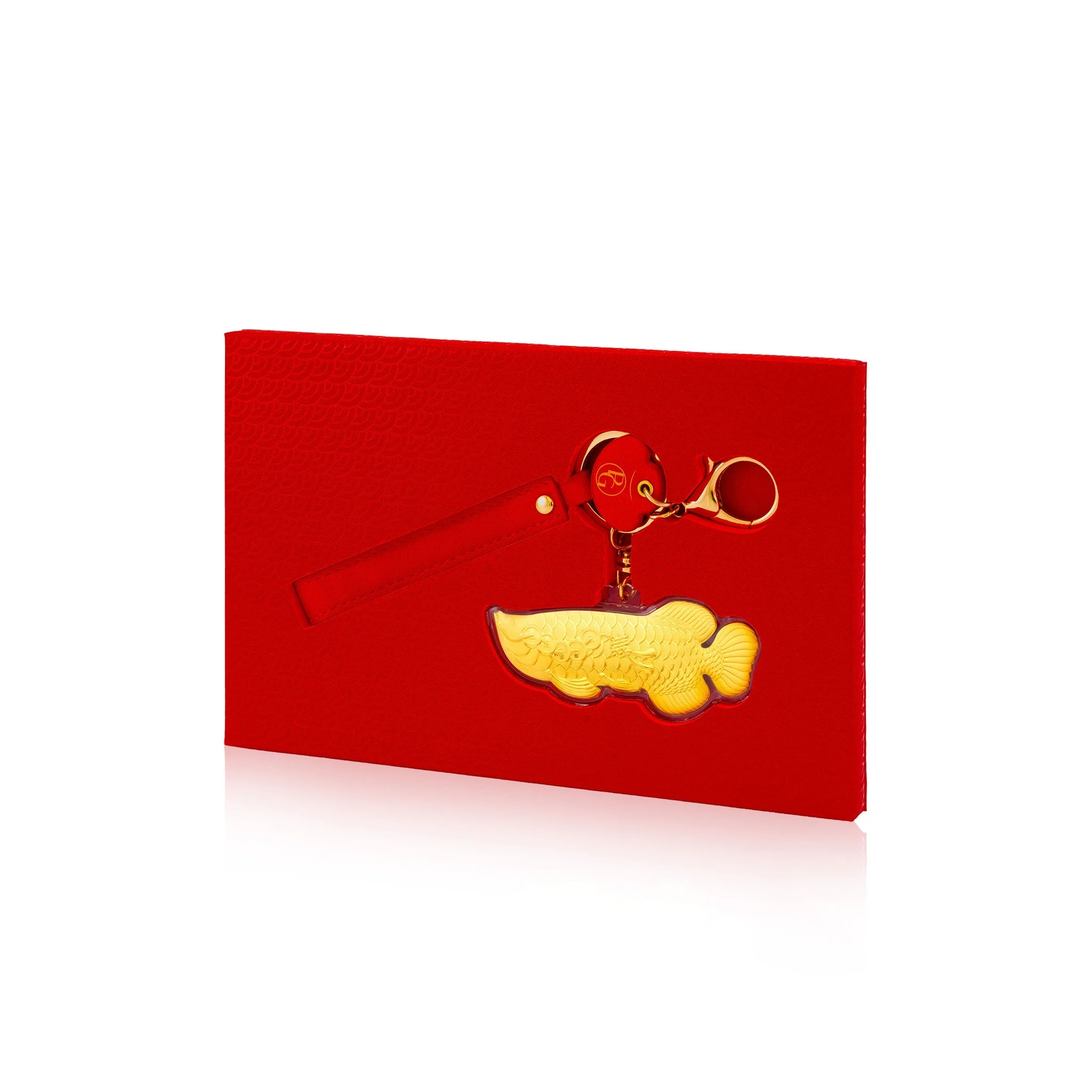 999 Gold 招财金龙 Arowana Keychain - Image 4