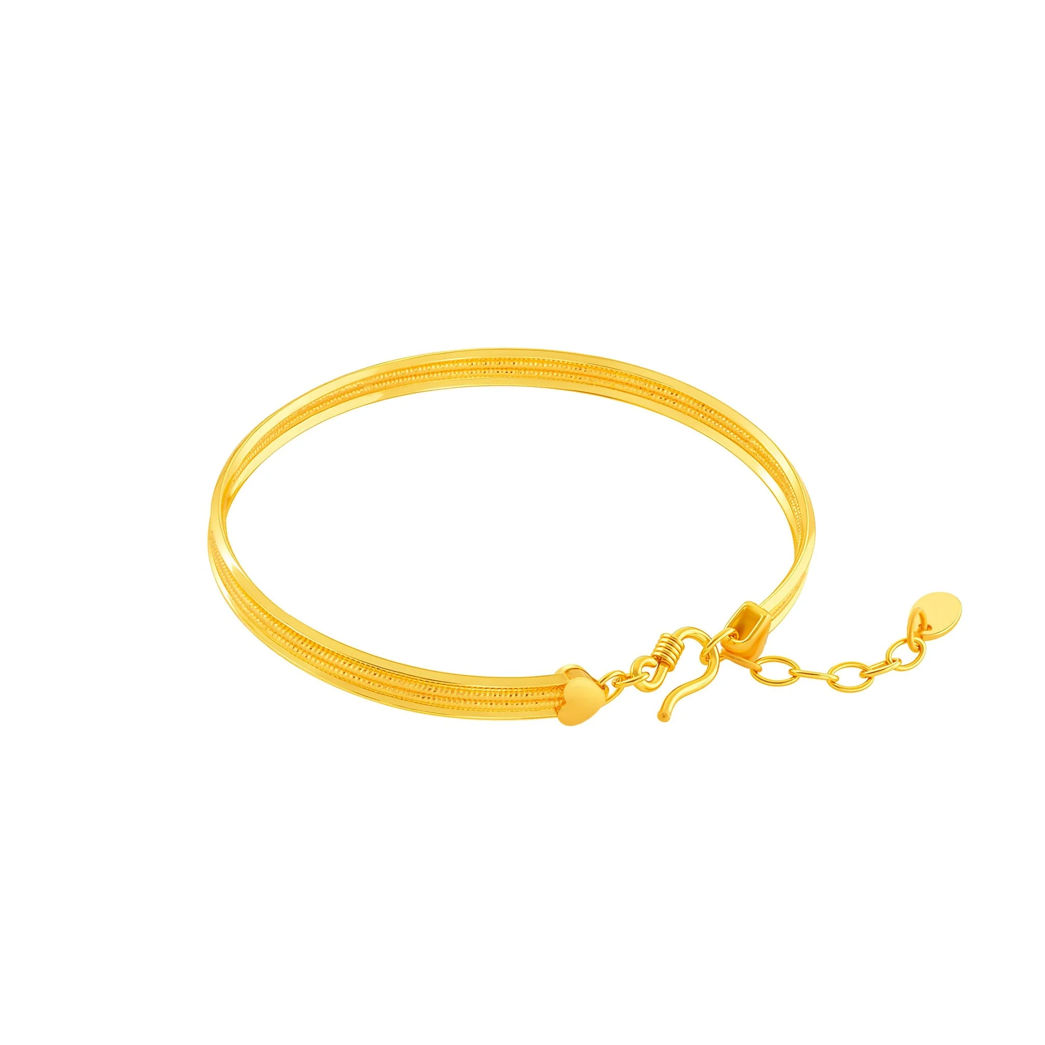 999 Gold Atelier Line Bangle - Image 2