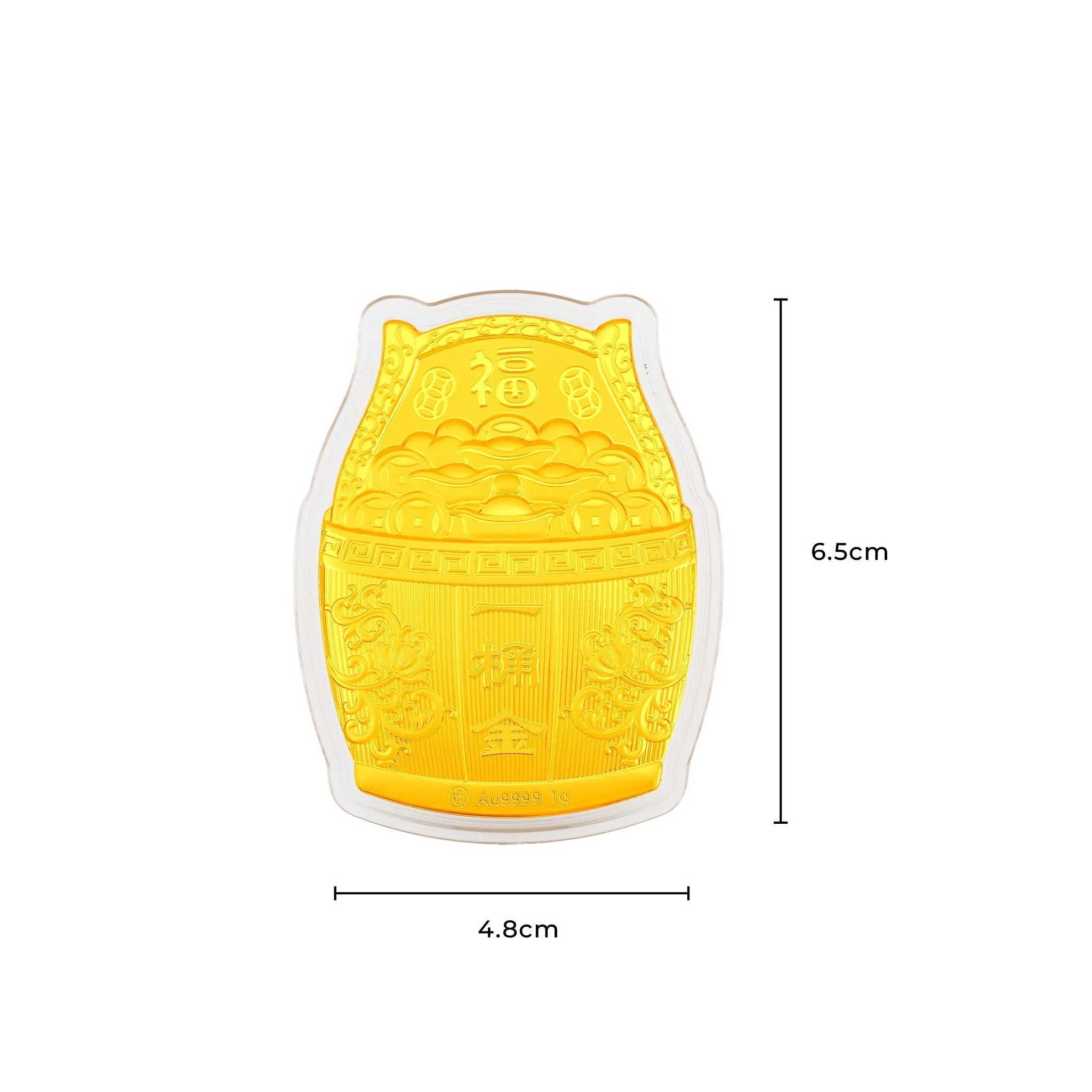 999 Gold Prosperity Treasure Pot 纯金一桶金 - Image 4
