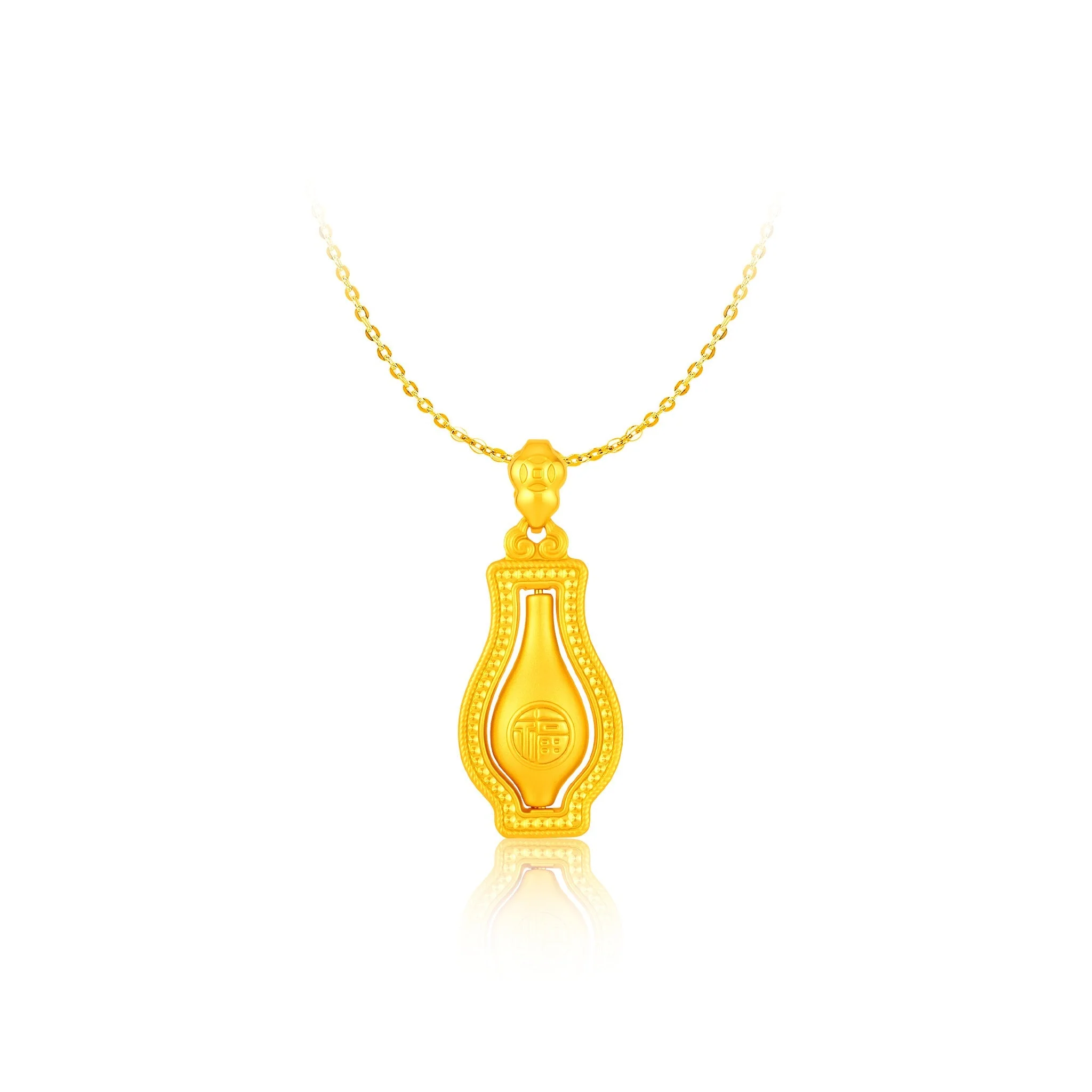999 Gold Sacred Mercy Vase Pendant (慈悲福瓶) - Image 3
