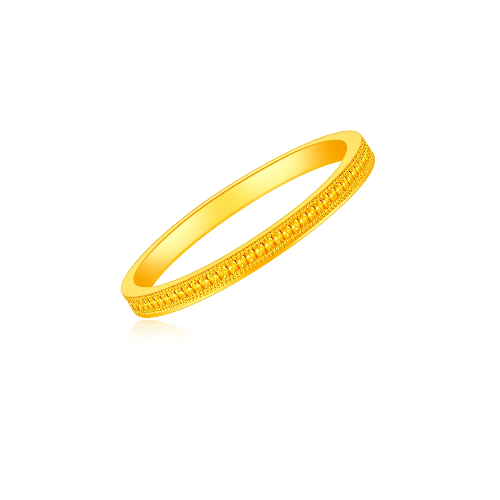 999 Gold Serenity Ring - Image 2
